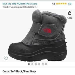North Face Alpenglow kids boots